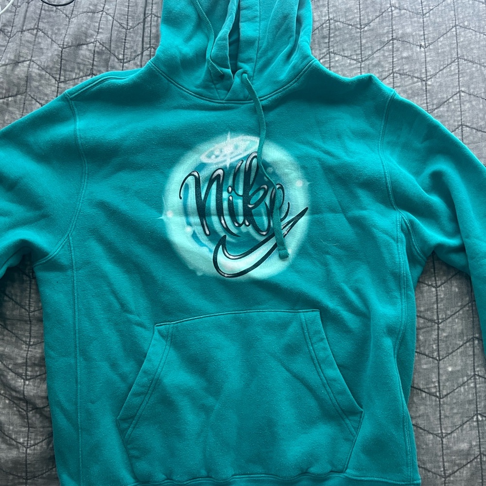 Nike Turquoise Sweatshirt Men’s Medium